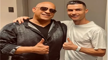كريستيانو رونالدو ينضم لفريق السريع والغاضب مع فان ديزل في أولى خطواته الفنية 1